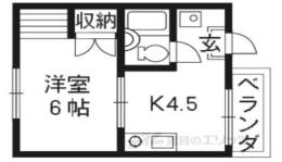 カーサ・クローバー間取り図面