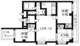 リバーヒルズ間取り図面