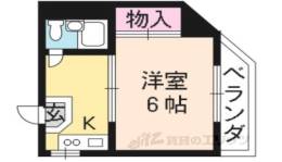 今出川うえだビル間取り図面