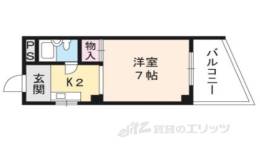 コーポ津禰鹿間取り図面