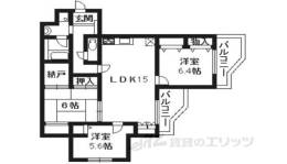 GRAN PINO伏見桃山間取り図面