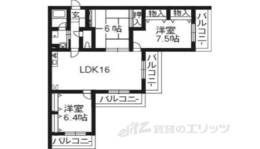 GRAN PINO伏見桃山間取り図面