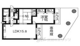 GRAN PINO伏見桃山間取り図面