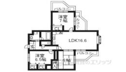 GRAN PINO伏見桃山間取り図面