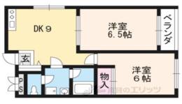 ベルデュール岩倉間取り図面