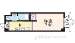 リバーロードタカノ間取り図面