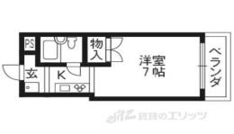 MAISON CREWS ICHIJOJI間取り図面