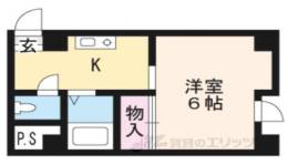アベニュー７７間取り図面