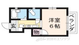 レーベン一乗寺間取り図面