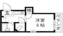 レーベン一乗寺間取り図面