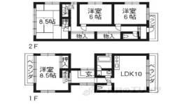 ハイツ五番館間取り図面