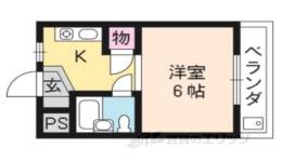 ロータリーマンション修学院間取り図面