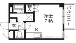 聖護院谷口マンション別館間取り図面