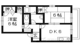フラッツ北山間取り図面
