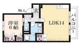 フラッツ北山間取り図面