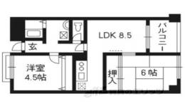 クレアジオーネ伏見間取り図面