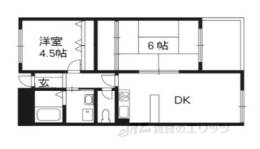 クレアジオーネ伏見間取り図面