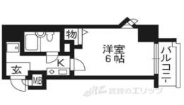 エスリ－ド京都駅前間取り図面