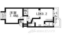 リヴィエラ下鴨間取り図面