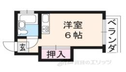 フレール下鴨間取り図面