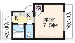 カーサ下鴨間取り図面