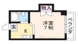 フローラルピンク間取り図面