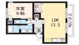 ビューテラス山科間取り図面