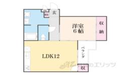 ミニヨンハウス勧修間取り図面
