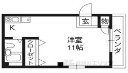 メゾン大将軍間取り図面