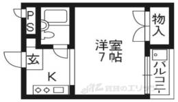 ＮＰハイツ梅津間取り図面