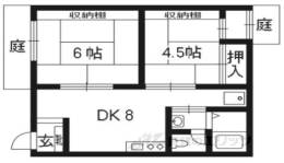 レジデンスキクチ間取り図面