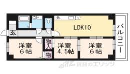 シベール勧修寺間取り図面
