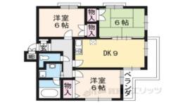 カーディナル長岡京間取り図面
