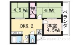 コーポセラヴィＡ棟間取り図面