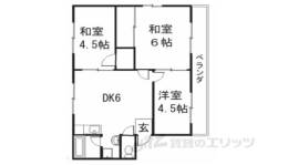 コーポセラヴィＢ棟間取り図面