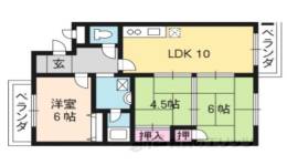 キャッスル蜂の壷間取り図面