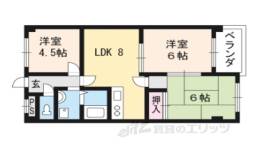 ヌーベル上花山間取り図面