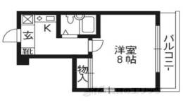 エステート朱雀間取り図面