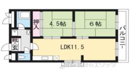 報徳マンション間取り図面