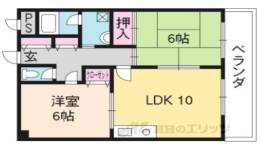 ラフィーネ山科間取り図面