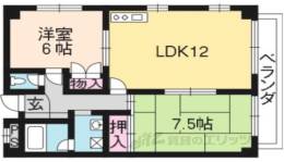 ラフィーネ山科間取り図面
