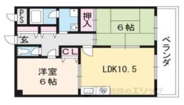 ラフィーネ山科間取り図面
