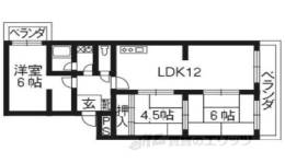 シャルム醍醐間取り図面