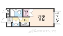 岡本マンション間取り図面