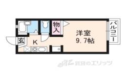 クローバーハウス御陵間取り図面