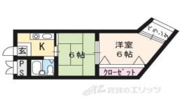 ブランドハウス京都二条城間取り図面