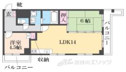 エクセレント墨染間取り図面