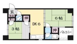 衣笠ヴィラ間取り図面