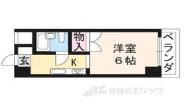 左京区マンション間取り図面
