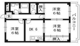 パルティール間取り図面